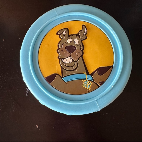 VINTAGE EXTREMELY RARE THERMOS HANNA BARBERA SCOOBY DOO BLUE YELLOW HARD TO FIND - Picture 3 of 13